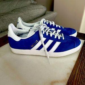 Like New Adidas Gazelle size US 9.  Worn once, like new condition!